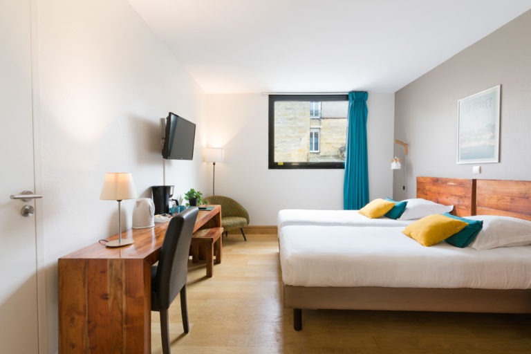 Immobilier - Appart'hotel - chambre lit double