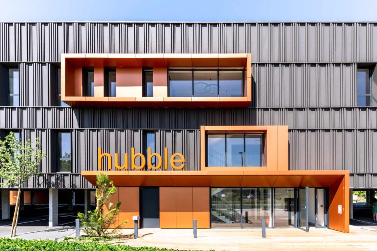 Inauguration du bâtiment Hubble à Mérignac